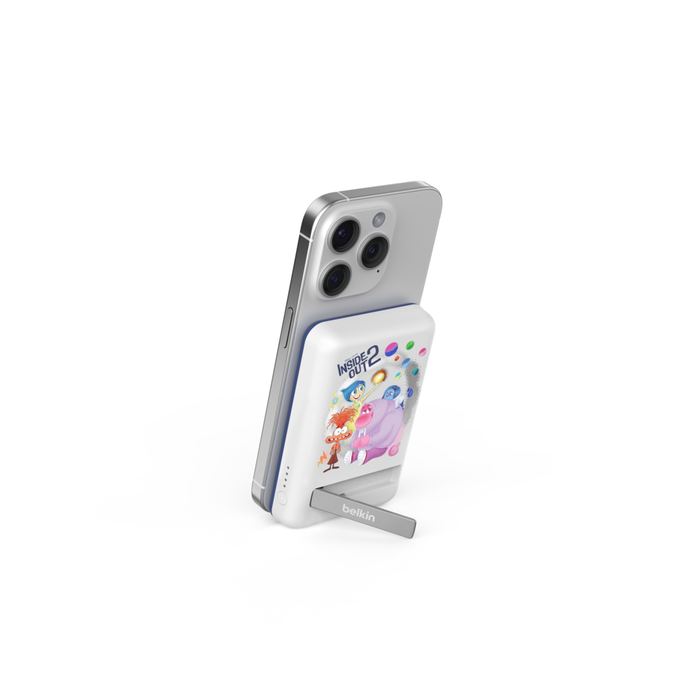 BoostCharge MagSafe対応 ワイヤレス モバイルバッテリー 5,000mAh スタンド付き (ディズニー限定モデル /  マーベル限定モデル) | Belkin | Belkin JP